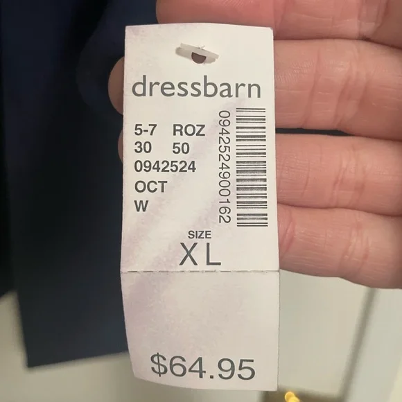 Navy Winter Coat - Picture 3 of 7